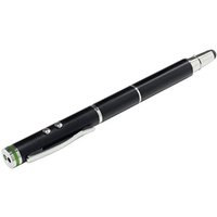 Leitz Complete 4-in-1 Stylus, Pen, Laser Pointer and LED Light, Black