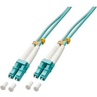 Lindy 3m LC-LC OM3 50/125 Fibre Optic Patch Cable. Cable length: 3 m Fibre optic type: OM3 Connector 1: LC Connector 2: LC Core diameter: 50 m Full duplex