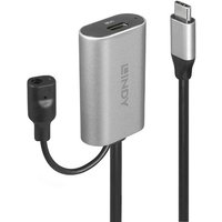 LINDY 43271 USB cable USB 3.2 Gen 1 USB-C plug to socket 5m Black
