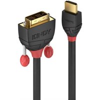 LINDY 36271 HDMI to DVI-D Adapter Cable Black Line 1m 1080p Black