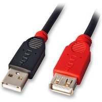 Lindy USB 2.0 Slimline Active Extension Cable - USB extension cable - USB to USB - 5 m