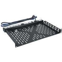 Middle Atlantic 1 RU Utility Rackshelf. 10.4 Inches Deep. Vented