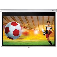 Optoma DS-9092PWC. Drive type: Manual Diagonal: 2.34 m (92") Viewable screen width (W): 2.03 m Viewable screen height (H): 114.5 cm Native aspect ratio: 16:9 Format: HDTV. Product colour: White