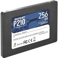 Patriot P210 (P210S256G25) 256GB 2.5 Inch SSD, Sata 3 Interface, Read 500MB/s, Write 400MB/s, 3 Year Warranty - Solid State Drives - SATA SSD