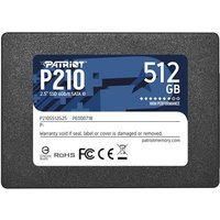 Patriot P210 (P210S512G25) 512GB 2.5 Inch SSD, Sata 3 Interface, Read 520MB/s, Write 430MB/s, 3 Year Warranty - Solid State Drives - SATA SSD