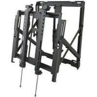Peerless DS-VW755S. Maximum weight capacity: 36.4 kg Minimum screen size: 116.8 cm (46") Maximum screen size: 165.1 cm (65") Minimum VESA mount: 200 x 200 mm Maximum VESA mount: 400 x 400 mm. Product colour: Black