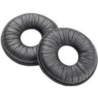 Faux Leather Cushion for Plantronics SupraPlus CS351/CS361 Headphones/Earpads - Black - Optimal Comfort