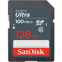 SanDisk 128GB Ultra SDXC Class 10 UHS-I Card 100MB/s