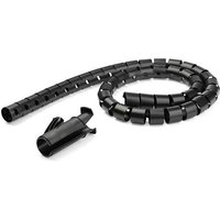 StarTech.com 1.5 m (4.9 ft.) Cable-Management Sleeve - Spiral - 45 mm (1.8 in.) Diameter