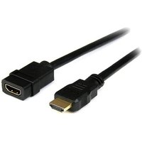 StarTech.com 6ft (2m) HDMI Extension Cable - HDMI Male to Female Cable - 4K HDMI Cable Extender - 4K 30Hz UHD HDMI Cable with Ethernet M/F - High Speed HDMI 1.4 Cable - HDMI Cord Extender 2 m HDMI Type A (Standard) HDMI Type A (Standard) 10.2 Gbi