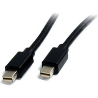 StarTech.com 6ft (2m) Mini DisplayPort Cable 8K 60Hz HDR10 Ultra HD 4K 120Hz Video mDP 1.4 Cable for Monitors Displays Mini DisplayPort Cord - M/M 2 m Mini DisplayPort Mini DisplayPort Male Male 3840 x 2160 pixels
