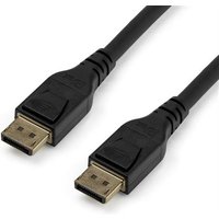StarTech 10ft/3m VESA Certified DisplayPort 1.4 Cable, 8K 60Hz HBR3 HDR, Super UHD DisplayPort to DisplayPort Monitor Cord, Ultra HD 4K 120Hz DP 1.4 Video Cable M/M DP Connectors - DP 1.4 Latching Cable - DisplayPort cable - DisplayPort to DisplayPort - 3