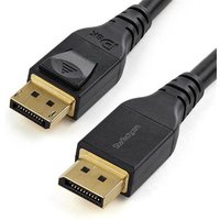 StarTech 13ft/4m VESA Certified DisplayPort 1.4 Cable, 8K 60Hz HBR3 HDR, Super UHD DisplayPort to DisplayPort Monitor Cord, Ultra HD 4K 120Hz DP 1.4 Video Cable M/M DP Connectors - DP 1.4 Latching Cable - DisplayPort cable - DisplayPort to DisplayPort - 4