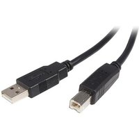 StarTech.com USB 2.0, Male USB 2.0 Type A to Male USB B, Black, 5 m