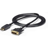 StarTech DisplayPort to DVI Cable - 6ft / 2m - 1920 x 1200 - M/M – DP to DVI Adapter Cable – Passive DisplayPort Monitor Cable (DP2DVI2MM6) - video adapter cable - DVI-D to DisplayPort - 1.8 m