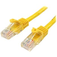 Startech 10m Yellow Cat5e / Cat 5 Snagless Ethernet Patch Cable 10 m - patch cable - 10 m - yellow