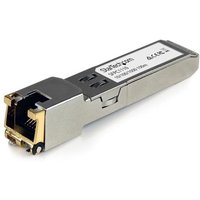 StarTech.com Cisco SFP-GE-T Compatible SFP Module - 1000BASE-T - SFP to RJ45 Cat6/Cat5e - 10/100/1000 Mbps - RJ-45 100m - Cisco IE3400 IE3300 IE3200