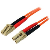 StarTech.com 5m Fiber Optic Cable - Multimode Duplex 50/125 - LSZH Fiber Jumper Cord - LC/LC