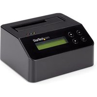 StarTech.com Single Bay Hard Drive Eraser, Standalone HDD/SSD Sanitizer, 4Kn, USB 3.0 to SATA III (6 Gbps), 9 Erase Modes, LCD Display, Secure Erase Hard Disk Sanitizer Dock, DB-9 Printer Port, TAA Compliant