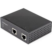 StarTech.com Industrial Gigabit PoE Injector - High Speed/High Power 90W - 802.3bt PoE++ 52V-56VDC DIN Rail UPoE/Ultra Power Over Ethernet Injector Adapter -40C to +75C Rugged - TAA