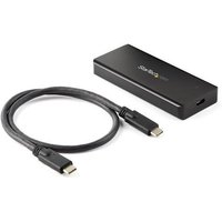 Startech USB-C 10Gbps M.2 NVMe PCIe SSD Enclosure, Rugged Aluminum External M.2 PCIe M-Key Case IP67 Rated, 1GB/s Read/Write, Supports 2230/2242/2260/2280, TB3 Compatible, Mac/PC - 1.6ft USB-C Cable Incl - storage enclosure - M.2 Card - USB 3.2 (Gen 2)