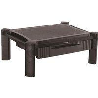 Startech Adjustable Monitor Riser - Drawer - Monitors up to 32"- Adjustable Height - Monitor Stand - Computer Monitor Riser (MONSTADJD) stand - for Monitor - black