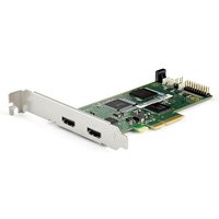 StarTech.com PCIe HDMI Capture Card - 4K 60Hz PCI Express HDMI 2.0 Capture Card w/HDR10 - PCIe x4 Video Capture Device for Desktop - Video Recorder/Adapter/Live Streaming - Supports H.264 PCIe 4096 x 2160 pixels 4:3 16:9 High Dynamic Range 10 (H