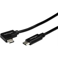 StarTech Right Angle USB-C Cable - 1m / 3 ft - Reversible - M/M - USB Type C Cable - USB-C Charge Cable - USB C to USB C Cable (USB2CC1MR) - USB-C cable - USB-C to USB-C - 1 m