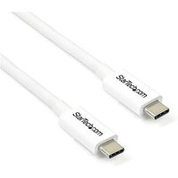 StarTech.com 6.6ft (2m) Thunderbolt 3 Cable, 20Gbps, 100W PD, 4K, Thunderbolt Certified, Compatible with Thunderbolt 4/USB 3.2/DisplayPort