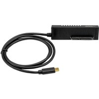 Startech USB C to SATA Adapter Cable - for 2.5 / 3.5" SATA Drives - 10Gbps - USB 3.1 - SATA to USB Adapter - External Hard Drive Cable (USB31C2SAT3) - storage controller - SATA 6Gb/s - USB 3.1 (Gen 2)
