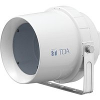 TOA 6W CS-64 White Horn Speaker 13 kHz, 130 Hz, IP64