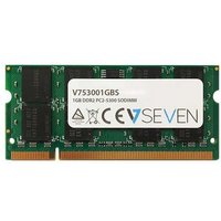V7 1GB DDR2 PC2-5300 667Mhz SO DIMM Notebook Memory Module - V753001GBS