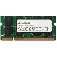V7 2GB DDR2 PC2-5300 667Mhz SO DIMM Notebook Memory Module - V753002GBS