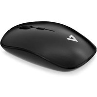V7 Low Profile Wireless Optical Mouse - Black