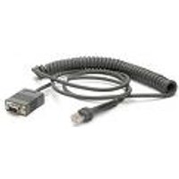 Zebra CBA-R71-C09ZAR serial cable Black 2.8 m RS232 DB9