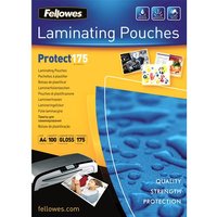 Fellowes A4 Lam Pouch 350MIC PK100 - Laminating Pouches - Heavy Duty Pouches