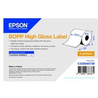 Original Epson BOPP High Gloss 203mm x 68m Continuous Label Roll (C33S045736)