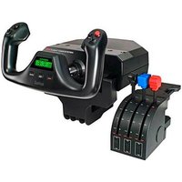 Logitech G G Saitek PRO Flight Yoke System Flight Sim PC Analogue / Digital Wired USB Black
