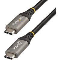 StarTech 3ft (1m) USB C Cable 10Gbps, USB-IF Certified USB-C Cable, USB 3.1/3.2 Gen 2 Type-C Cable, 100W (5A) Power Delivery Charging, DP Alt Mode, USB C to C Cord, Charge & Sync - Thunderbolt 3 Compatible (USB31CCV1M) - USB-C cable - USB-C to USB-C - 1 m