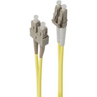 ALOGIC 2m LC-SC Single Mode Duplex LSZH Fibre Cable 09/125 OS2