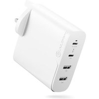 Alogic 4 Port 100W GaN Device Charger USB A + USB C White (WCG4X100-UK)