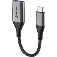 ALOGIC Super Ultra USB 3.1 USB-C to USB-A Adapter - 15cm - Space Grey. Cable length: 0.15 m. Connector 1: USB C Connector 2: USB A USB version: USB 3.2 Gen 1 (3.1 Gen 1) Maximum data transfer rate: 5 Gbit/s Product colour: Grey