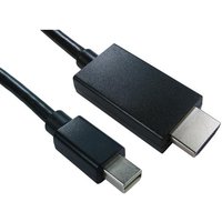 Cables Direct HDMINIDP-HDMI2M video cable adapter 2 m Mini DisplayPort HDMI Black