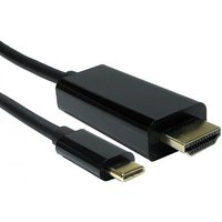 USB-C TO HDMI 4K 60HZ 2 Meter Black Data Cable - Audio Visual Cables - HDMI to HDMI