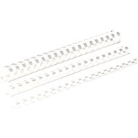 Fellowes Plastic Binding Combs 10mm Capacity 41-55 80gsm Sheets White