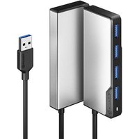ALOGIC USB-A Fusion SWIFT 4-in-1 USB 3.2 Gen 1 (3.1 Gen 1) Type-A 5000 Mbit/s Grey