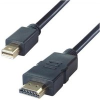 connektgear 2m Mini DisplayPort to HDMI Connector Cable - Male to Male Gold Connectors
