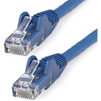 StarTech.com 1m CAT6 Ethernet Cable - LSZH (Low Smoke Zero Halogen) - 10 Gigabit 250Mhz 100W PoE RJ45 10GbE UTP Network Patch Cord Snagless with Strain Relief - Blue CAT 6 ETL Verified 24AWG