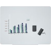 Bi-Office Magnetic Glass Drywipe Board 1500x1200mm GL110101 BQ11303