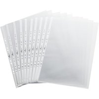Durable Punched Pockets for Table Flipcharts - 10 Pack - A3 Landscape